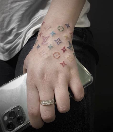 louis vuitton hand tattoo|Louis Vuitton tattoo ideas.